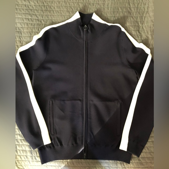 Vince Knit Track Jacket - Picture 5 of 6